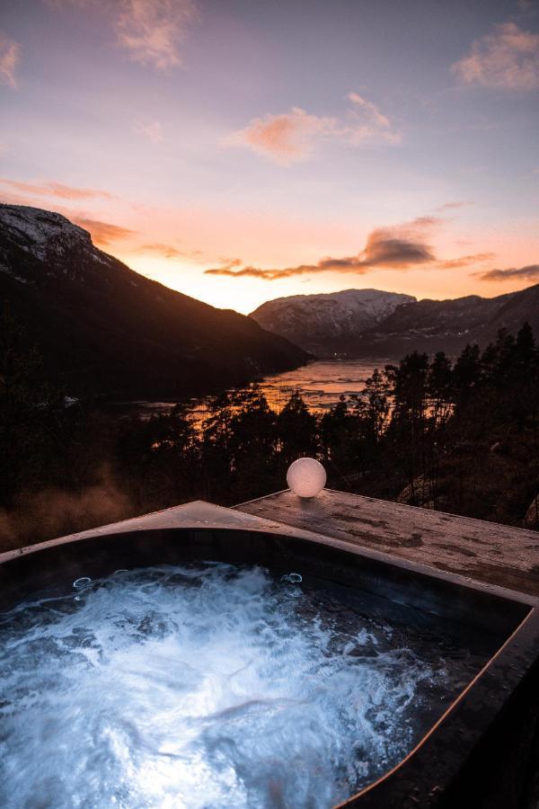 הוילה Sogndal Fjordpanorama - The View מראה חיצוני תמונה